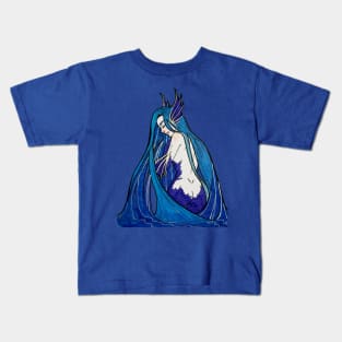 Watercolour Mermaid Kids T-Shirt